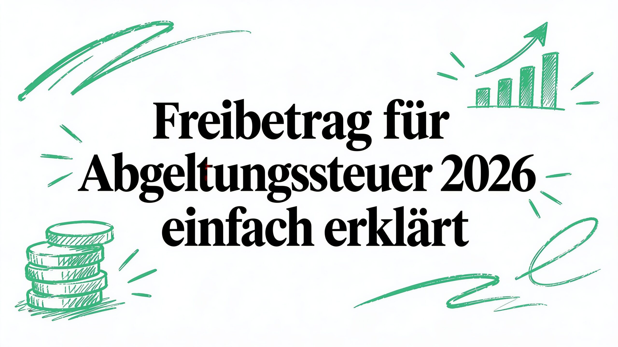 Freibetrag für Abgeltungssteuer 2026 einfach erklärt