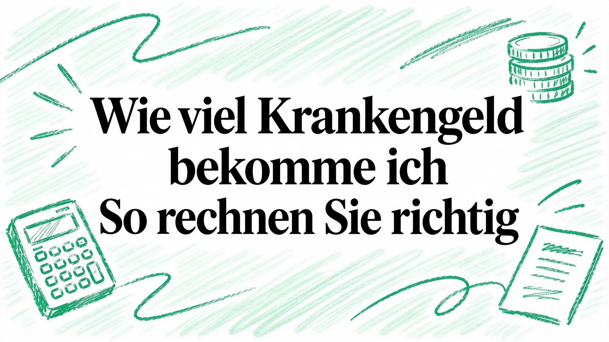 Wieviel Krankengeld bekomme ich So rechnen Sie richtig