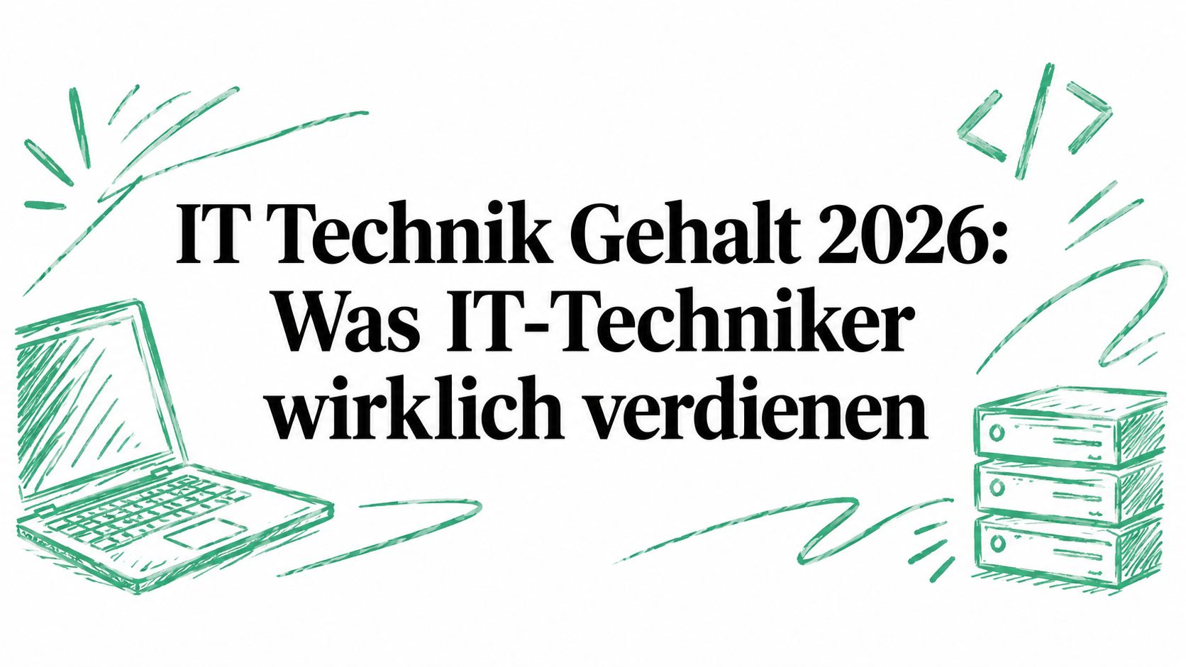 IT Technik Gehalt 2026: Was IT-Techniker wirklich verdienen